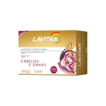 Ficha técnica e caractérísticas do produto Lavitan Hair C/60 Cápsulas Vitamina Para Cabelos E Unhas