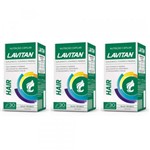 Ficha técnica e caractérísticas do produto Lavitan Hair Suplemento Vitamínico C/30 (Kit C/03)