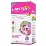 Lavitan Kids Solução Oral Tutti-Frutti 240 ml