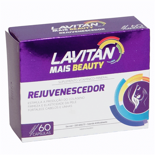 Ficha técnica e caractérísticas do produto Lavitan Mais Beauty 60 Cápsulas