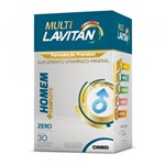 Ficha técnica e caractérísticas do produto Lavitan Multi Homem Suplemento Vitamínico C/30