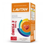 Ficha técnica e caractérísticas do produto Lavitan Omega 3 Suplemento Vitamínico C/60