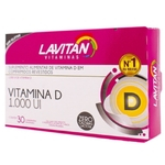 Ficha técnica e caractérísticas do produto Lavitan Vitamina D 1000 Sanny C/30
