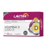 Lavitan Vitamina D 1000 Ui - 30 Cpr - Imunidade - Cimed