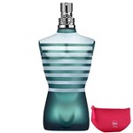 Ficha técnica e caractérísticas do produto Le Male Jean Paul Gaultier Eau de Toilette - Perfume Masculino 125ml+Beleza na Web Pink - Nécessaire