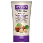 Ficha técnica e caractérísticas do produto Leave-in Nick & Vick NUTRI-Hair Cachos Definidos e Sem Frizz 150ml