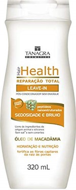 Ficha técnica e caractérísticas do produto Leave-in Tânagra Hair Health Óleo de Macadâmia 320ml