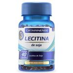 Ficha técnica e caractérísticas do produto Lecitina De Soja - 40 Cápsulas - Catarinense