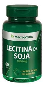 Ficha técnica e caractérísticas do produto Lecitina de Soja Softgel 1000mg 60 Capsulas Macrophytus