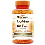 Ficha técnica e caractérísticas do produto Lecitina de Soja - Soya Lecithin (1200mg) 100 Cápsulas - Sundown