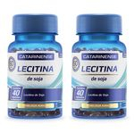 Ficha técnica e caractérísticas do produto Lecitina De Soja - 2 un de 40 Cápsulas - Catarinense