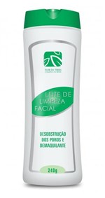 Ficha técnica e caractérísticas do produto Leite de Limpeza Facial e Demaquilante 240g - Flor da Terra