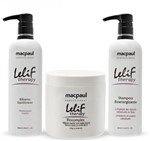 Lelif Kit Therapy Argila Branca - 3 Itens Mapcaul - Macpaul