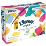 Ficha técnica e caractérísticas do produto Lenço de Papel Kleenex Box Leve 60 e Pague 50 Unidades