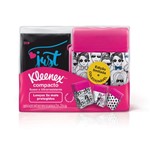 Ficha técnica e caractérísticas do produto Lenço Kleenex Compacto com 4 Pacotes com 8 Unidades Cada + Porta Lenço Colecionavel