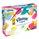 Ficha técnica e caractérísticas do produto Lenço Papel Kleenex Box Extrato De Seda Leve60 Pague50