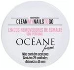 Ficha técnica e caractérísticas do produto Lenço Removedor de Esmalte - Clean My Nails To Go Sem Perfume - Océane - Oceane