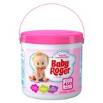 Ficha técnica e caractérísticas do produto Lenço Umedecido Balde Rosa Baby Roger 450 Unidades