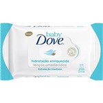 Ficha técnica e caractérísticas do produto Lenço Umedecido Dove Baby Hidratação Enriquecida - 50 Unidades