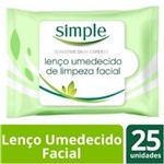 Ficha técnica e caractérísticas do produto Lenço Umedecido Facial Simple Wipes Cleansing 25UN