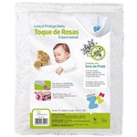 Ficha técnica e caractérísticas do produto Lençol Protege Baby Toque de Rosas Impermeável - Fibrasca