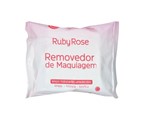 Lenços Removedor de Maquiagem Hidratante Ruby Rose Hb-200 - Pacote Com 25 unidades