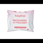 Ficha técnica e caractérísticas do produto Lenços Removedor de Maquiagem Hidratante Ruby Rose Hb-200 - Pacote Com 25 unidades