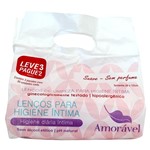 Ficha técnica e caractérísticas do produto Lenços Umedecidos Amorável Higiene Íntima Pack Leve 3 Pague 2