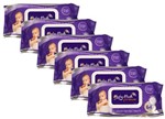 Ficha técnica e caractérísticas do produto Lenços Umedecidos Baby Bath Premium (6 Pacotes)