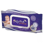 Ficha técnica e caractérísticas do produto Lencos Umedecidos Baby Bath Premium C/ 64 Unidades B213871