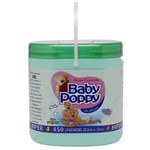 Ficha técnica e caractérísticas do produto Lenços Umedecidos Baby Poppy Balde 450 Unidades Verde