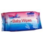 Ficha técnica e caractérísticas do produto Lenços Umedecidos com 50 Unidades Baby Wipes - Delikad