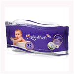 Lenço Umedecido Baby Bath 72 Unidades - Brasbaby