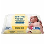 Ficha técnica e caractérísticas do produto Lenços Umedecidos Johnsons Baby Recém-Nascido Sem Fragrância 48 Unidades
