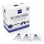 Lenços umedecidos Zeiss Lens Wipes para limpeza ótica geral - 50 un.