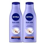 Ficha técnica e caractérísticas do produto Leve 2 Pague 1 Loção Nivea Body Soft Milk 200ml