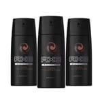 Ficha técnica e caractérísticas do produto Leve 3 Pague 2 Desodorante Axe Aerosol Body Spray Dark Temptation