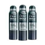 Ficha técnica e caractérísticas do produto Leve 3 Pague 2 Desodorante Dove Aerosol Masculino Silver