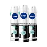 Ficha técnica e caractérísticas do produto Leve 3 Pague 2 Desodorante Nivea Black And White Fresh
