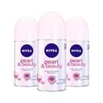 Ficha técnica e caractérísticas do produto Leve 3 Pague 2 Desodorante Nivea Roll-On Pearl Beauty 50ml