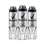 Ficha técnica e caractérísticas do produto Leve 3 Pague 2 Desodorante Rexona Aerosol Men Sem Perfume 150ml
