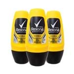 Ficha técnica e caractérísticas do produto Leve 3 Pague 2 Desodorante Rexona Roll On Masculino V8 50ml