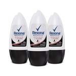 Ficha técnica e caractérísticas do produto Leve 3 Pague 2 Desodorante Rexona Roll On Women Antibacterial Invisible 50ml
