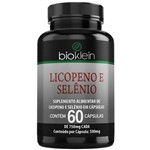 Ficha técnica e caractérísticas do produto Licopeno + Selênio 60 Cápsulas - Bioklein