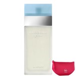 Ficha técnica e caractérísticas do produto Light Blue Dolce Gabbana Eau de Toilette - Perfume Feminino 100ml + Beleza na Web Pink Nécessaire