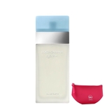 Ficha técnica e caractérísticas do produto Light Blue Dolce & Gabbana Eau de Toilette - Perfume Feminino 25ml+Beleza na Web Pink - Nécessaire