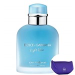 Light Blue Pour Homme Eau Intense Dolce & Gabbana Eau de Parfum - Perfume 100ml+Necessaire Roxo