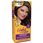 Ligth Color Coloração S/ Amônia 6.0 Louro Escuro - Salon Line