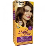 Ficha técnica e caractérísticas do produto Ligth Color Coloração S/ Amônia 7.0 Louro Natural - Salon Line