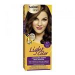 Ligth Color Coloração S/ Amônia 7.7 Marron Dourado - Salon Line